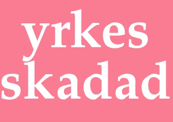 Synonym yrkesskadad