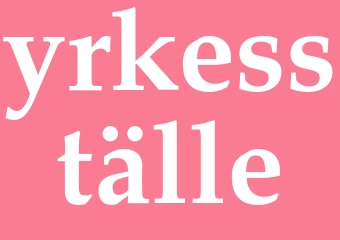 Synonym yrkesställe