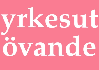 Synonym yrkesutövande