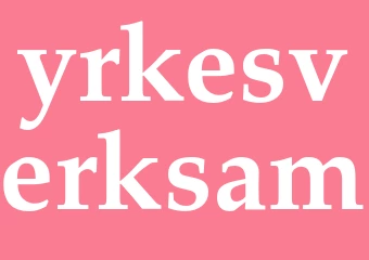Synonym yrkesverksam