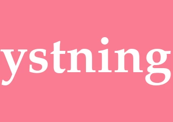 Synonym ystning