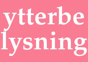 Synonym ytterbelysning