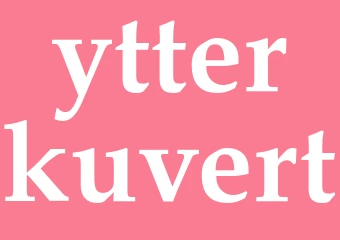Synonym ytterkuvert