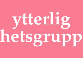 Synonym ytterlighetsgrupp