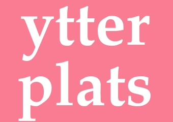 Synonym ytterplats