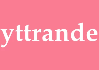 Synonym yttrande