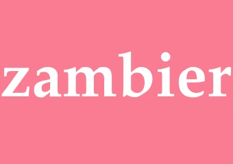Synonym zambier