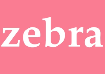 Synonym zebra