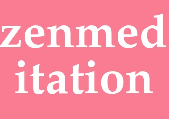 Synonym zenmeditation