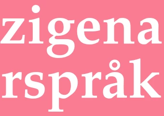 Synonym zigenarspråk