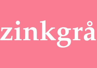 Synonym zinkgrå