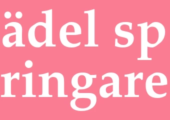 Synonym ädel springare