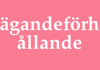 Synonym ägandeförhållande