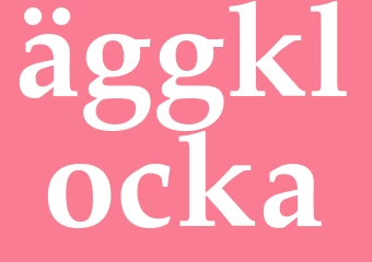 Synonym äggklocka
