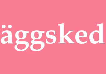 Synonym äggsked