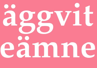 Synonym äggviteämne