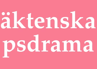 Synonym äktenskapsdrama
