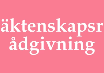 Synonym äktenskapsrådgivning