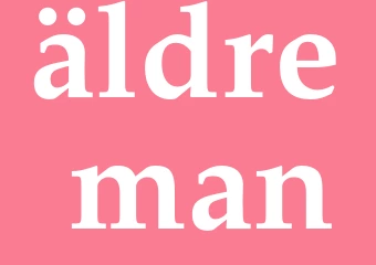 Synonym äldre man