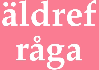 Synonym äldrefråga