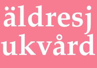 Synonym äldresjukvård