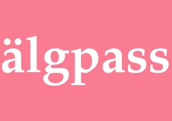 Synonym älgpass