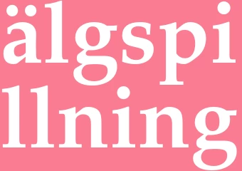 Synonym älgspillning