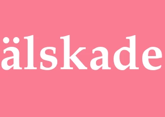 Synonym älskade