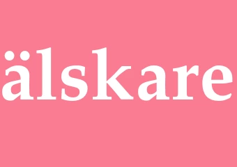 Synonym älskare