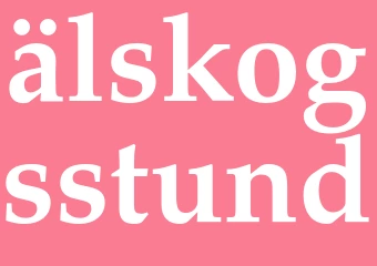 Synonym älskogsstund