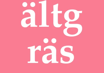 Synonym ältgräs