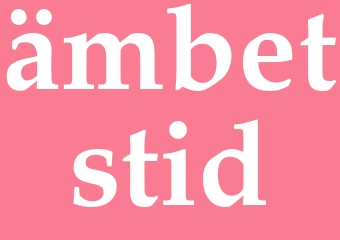 Synonym ämbetstid