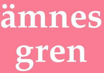 Synonym ämnesgren