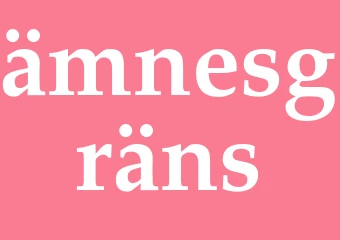 Synonym ämnesgräns