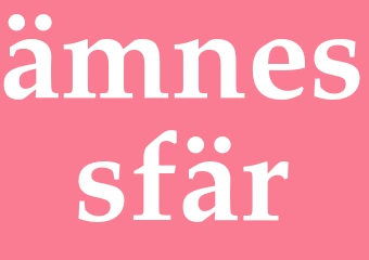 Synonym ämnessfär
