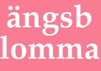 Synonym ängsblomma