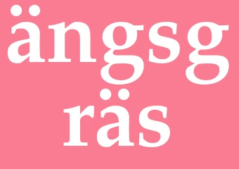 Synonym ängsgräs