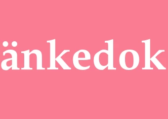 Synonym änkedok