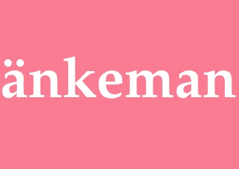 Synonym änkeman