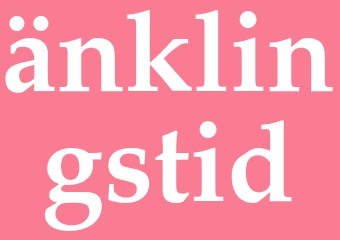 Synonym änklingstid