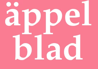 Synonym äppelblad