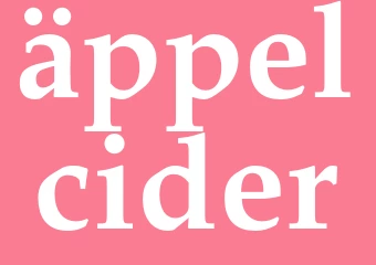 Synonym äppelcider
