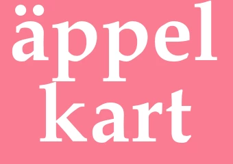 Synonym äppelkart