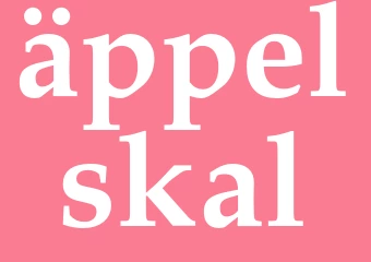 Synonym äppelskal