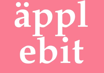 Synonym äpplebit