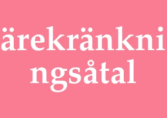 Synonym ärekränkningsåtal