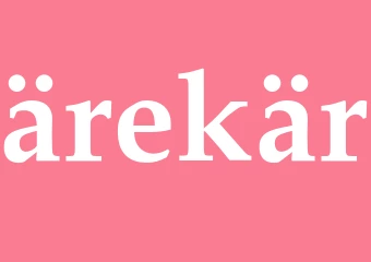 Synonym ärekär