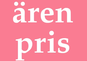Synonym ärenpris