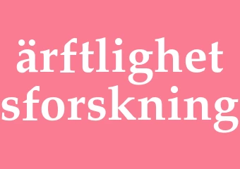 Synonym ärftlighetsforskning