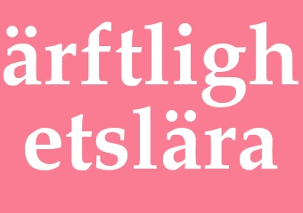 Synonym ärftlighetslära
